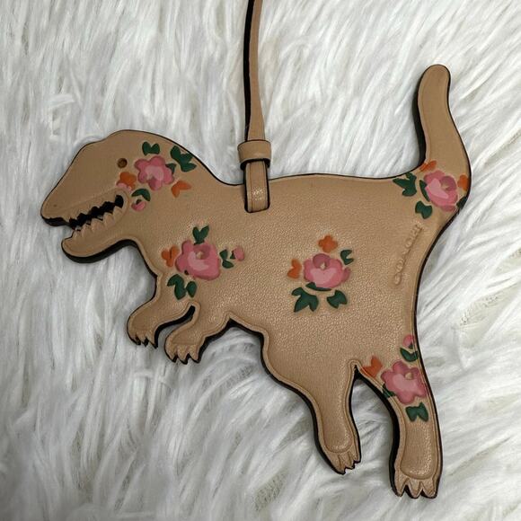 Coach Handbags - COACH Rexy Floral Print Bag Charm